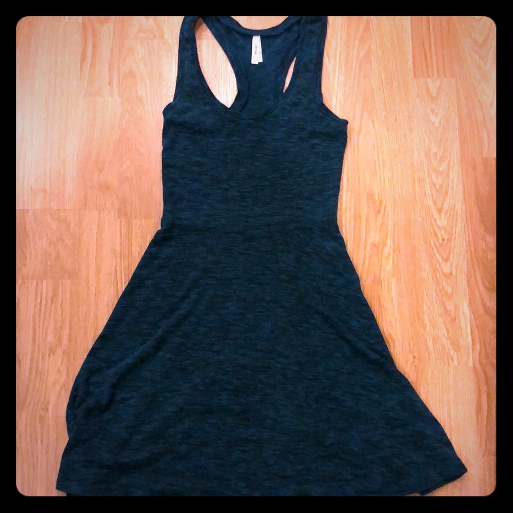 Teal blue dress